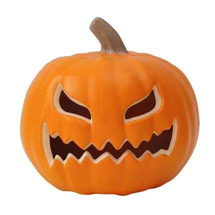 Cute Halloween Decor High-quality Plastic Pumpkin Spooky Halloween Pumpkin Lanterns for Indoor Outdoor Decor Light Up for Party