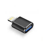 Elough USB3.0 To Lightning Adapter OTG For iPhone iPad Fast Charging Lighting Male to USB Female Adapter For ios 13 above