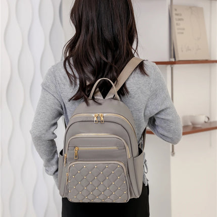 Fashion Bagpack Women High Quality Nylon Backpacks Female Big Travel Back Pack Large School Bags for Teenage Girls Shoulder Bag