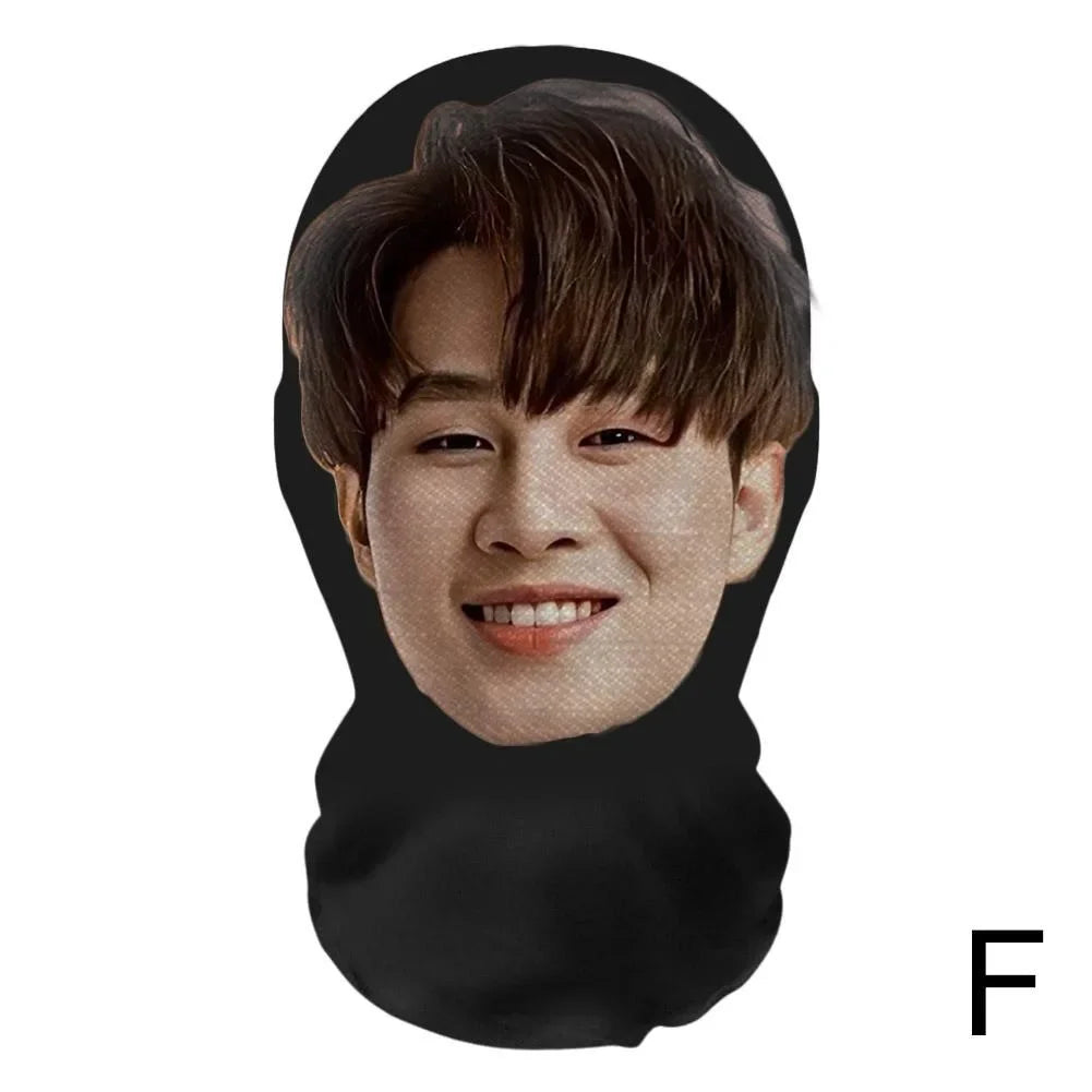 Realistic 3D Face Masks for Men Women Cosplay Mask Full Face Hip Hop Balaclava Hood Hat Headgear for Halloween Celebrity