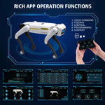 Intelligent AI RC Robot Dog Voice Dialogue APP Remote Control Programming Singing Dancing Machine Dog Kids Toys