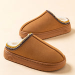 Winter Women's Slipper Fashion Fuzzy Fur Anti-slip Soft Sole Outdoor Indoor Warm Comfort Men Leisure Plush Houseshoes Couple