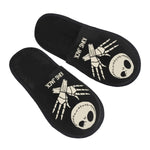 Custom Halloween Nightmare Before Christmas House Slippers Warm Jack Skellington Memory Foam Fluffy Slipper Indoor Outdoor Shoes
