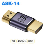UGOURD HDMI2.1 Cable Adapter mini micro hdmi to HDMI 2.1 Converter 48Gpbs 8K60HZ 4K120HZ for HDTV Projector PS4 PS5 Laptop PC