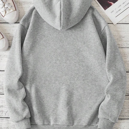 Faith Hope Love Letter Graphic Women Hoody Street Casual Loose Sweatshirt Autumn Fleece Hooded Hip Hop O-Neck Clothing Female