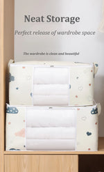 Big Capacity Storage Bag 4/2/1PCS Quilt Clothes Moisture Dust Proof Proof Organizer Duvet Blanket Sorting Bags Luggage Bag