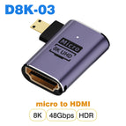 D8K-03 Micro to HDMI / 1 PCS / CHINA
