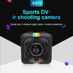 SQ11 Mini Camera 1080p HD Micro Camera 30 frame Action Video Camera Sports DV Outdoor Night Vision Smart Camera For Security