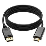 Dp To Hdmi Cable 1.8m 4k HD Adapter Cable Computer Monitor Cable Converts Large Dp To Hdmi