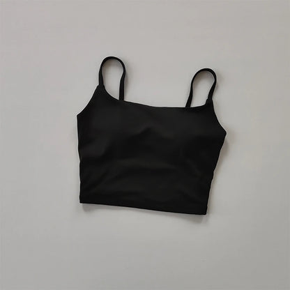 Women Breathable Sports Bra Fitness Top Push Up Sport Bra Fixed With Pad Yoga Bra Underwear Sport Tops For Running Vest Gym Wear