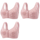 3Pcs Pink / One Size / 46-105