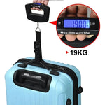 50kg/10g Digital Luggage Scale Electronic Portable Suitcase Travel Weighs With Backlight Electronic Travel Hanging Scales