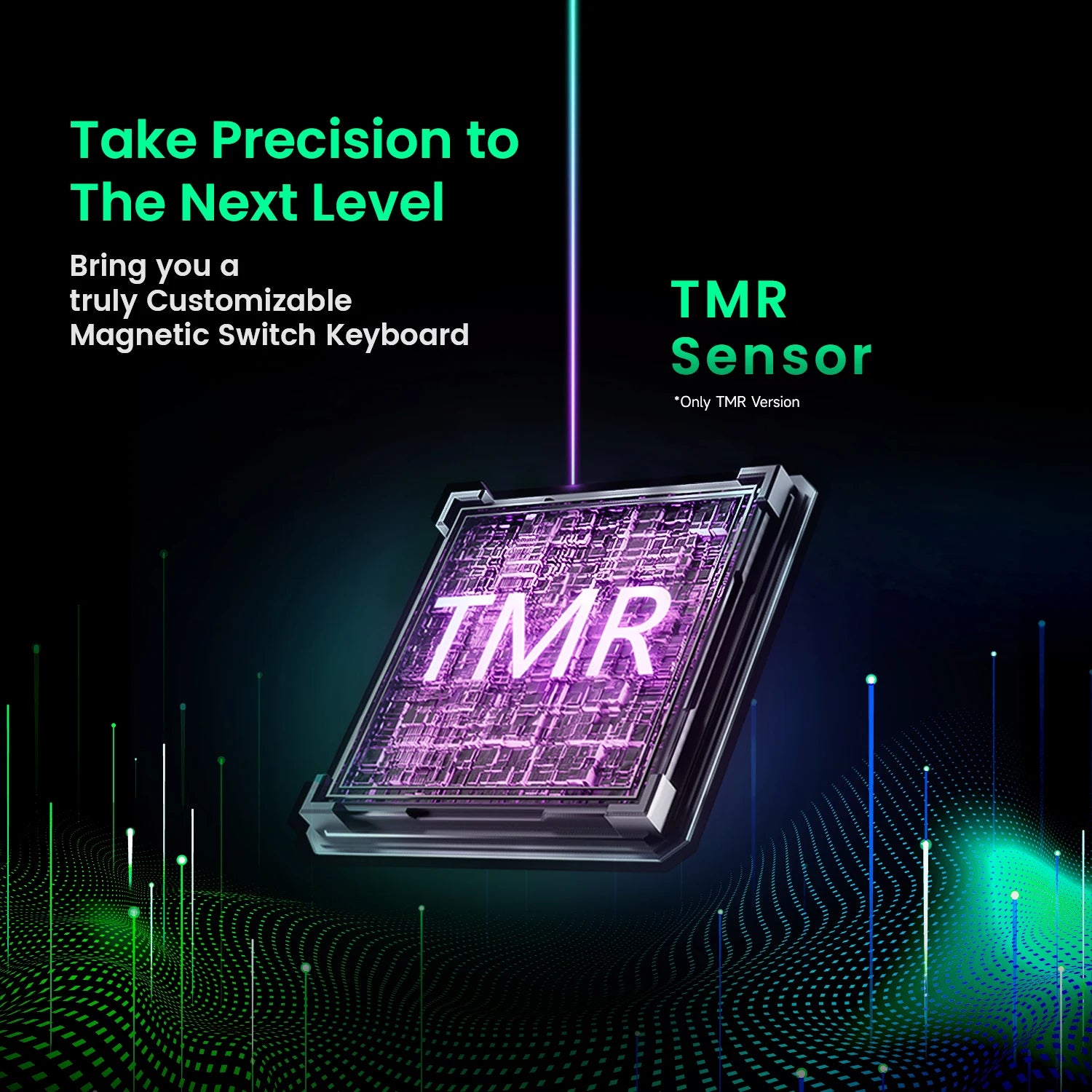 Mechanical Keyboard Magnetic Switch 60% Gaming Keyboards Rapid Trigger 0.01mm 8K ARGB HE/TMR Custom Keyboard