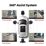 Car 360° panoramic system camera for Android multimedia screen, Android multimedia system with 360APP function