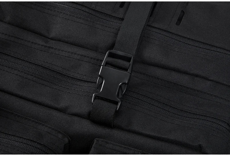 QT&QY 50L Tactical Backpack survival Bag Hunting MOLLE Backpack GYM For Men EDC Outdoor Hiking Rucksack Witch Bottle Holder