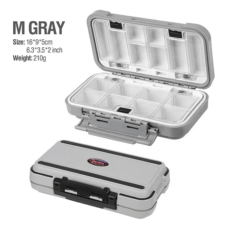 Waterproof Fishing Tackle Box fishing Accessories Tool Storage Box Fish Hook Lure Fake Bait Boxes Carp For Fishing Goods