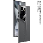 Ultrathin Blade Mecha Hard PC Matte Phone Case For Samsung Galaxy S24 S23 S22 Ultra Lens Protection Frosted Shockproof Cover