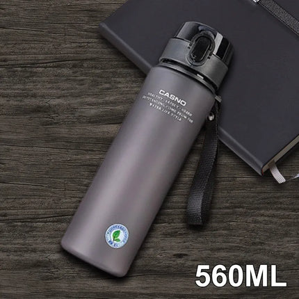 1-2PCS Portable BPA Free Leak Proof Sports&Fitness Frosted Water Bottle High Quality Children and Adults Casual Water Cup