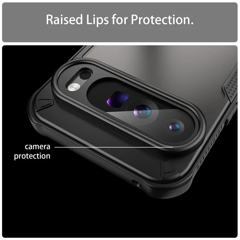 Hybrid Rugged Protective Cover For Google Pixel 9 Pro XL 8 Pro 9A 8A Case Shockproof Coque Fundas Capa