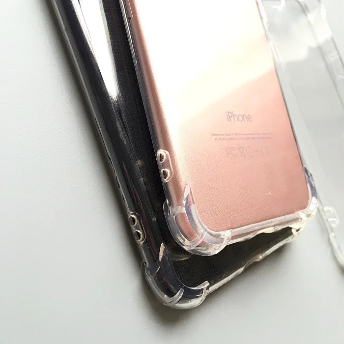 Clear Soft TPU Case for iphone 5 5s 6s 6 7 8 Plus X XR XS 11 12 13 14 Pro Max SE 2020 Clear Anti-knock Dropproof Protection Case