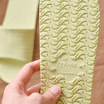 Foldable Home Slippers Hotel Travel Portable Slides Non-Slip Bathing House Guest Use Men Women Unisex Flat Shoes Salon Homestay