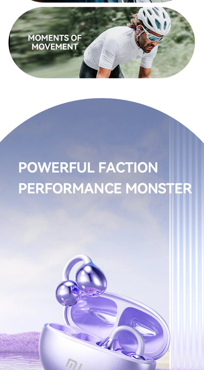 Xiaomi M91 Bluetooth Wireless EarClip Headphone Bluetooth 5.4 ENC Noise Reduction Wireless Earbuds Gaming Sports Headphones