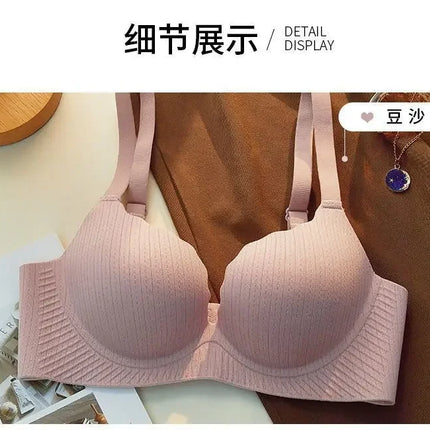 2024 New Push Up Bra for Small Chest  Ultra Thick 6CM Padded No Steel Ring Comfortable & Sexy Lift Lingerie for Flat Chest Women