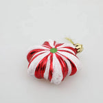 6pcs/box Christmas Tree Pendant Red Star Candy Snowflake Xmas Ball Ornament New Year 2025 Home Decoration Noel Gift Navidad 2024