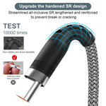 USB to Type C 6A Super- Charging Cable for camera and mobile