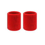 2pcs red 8 cm