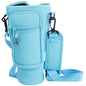 40oz Neoprene Water Bottle Carrier Bag For Stanley Quencher Cup Sleeve with Adjustable Shoulder Strap Water Bottle Holder Pouch