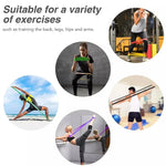 5~120lbs Fitness Resistance Band Boxing Agility Training Workout Gym Equipment Yoga Pilates Accessories Rubber Band Home Gym