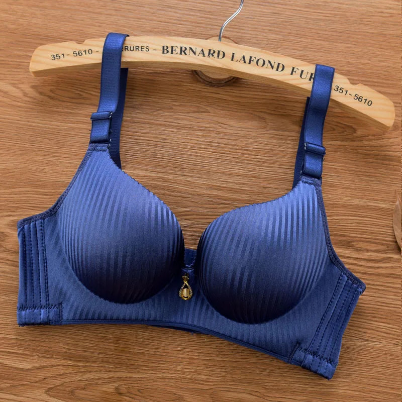 2024 New Girl's 8cm thickened Bra Steamed Bread Cup  Adjustable Underwear  No Mark  No Steel Ring  Breast Lingerie push up Bras