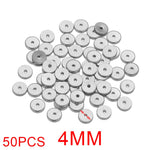 50pcs Stainless Steel Daisy Snowflake Flower Spacer Beads Gold Plated Loose Bead Cap for DIY Needlework Jewelry Making Bracelet