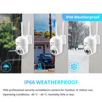 4MP PTZ WIFI IP Camera 1080P CCTV Surveillance Security Protection Wi Fi Outdoor 4X Digital Zoom Street CamHipro CamHi Camara