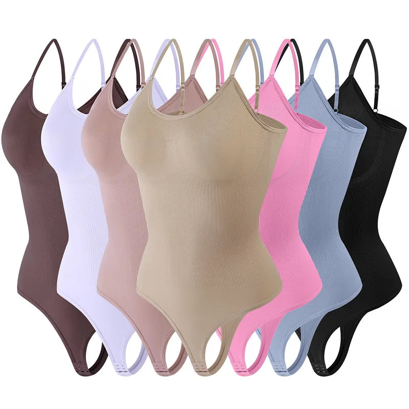 Women Bodysuit Shapewear Tummy Control Full Body Shaper Slimming Sheath Butt Lifter Push Up Thigh Slimmer Abdomen Shapers Corset