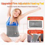 Electric Heating Waist Belt Warm Thermal Pad Office Home Temperature Control Waist Belt Warming Back Hand Warmer