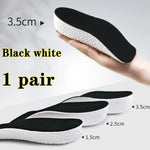 Height Increase Insoles Men Women Shoes Flat Feet Arch Support Orthopedic Insoles Sneakers Heel Lift Memory Foam Soft Shoe Pads