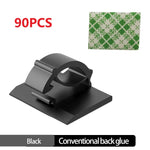 30pcs Cable Organizer Clips Cord Holder Desktop Workstation Wire Manager USB Charging Data Line Bobbin Winder Cable Management