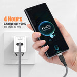 USB to Type C 6A Super- Charging Cable for camera and mobile