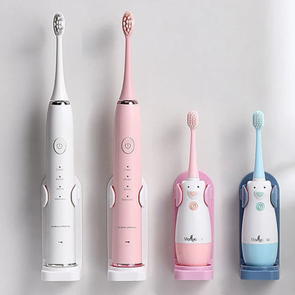 Adjustable Toothbrush Holder Electric Toothbrush Base Silicone Non-slip Wall Mount Brush Body Rack Adapt 99%