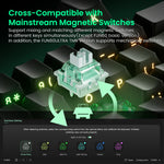 Mechanical Keyboard Magnetic Switch 60% Gaming Keyboards Rapid Trigger 0.01mm 8K ARGB HE/TMR Custom Keyboard