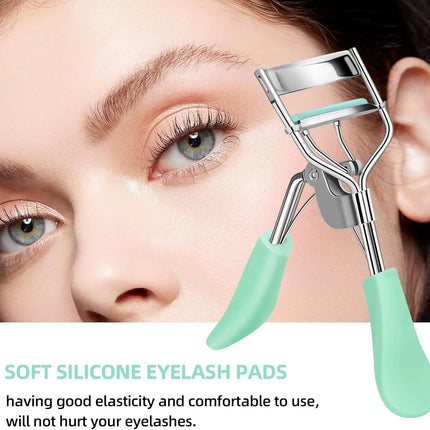 Pro Eyelash Curlers Make up Eye Curling Beauth Tool Cosmetic Clip with Comfort Grip (Pink, Blue) Creates Eye-Opening & Lifted La