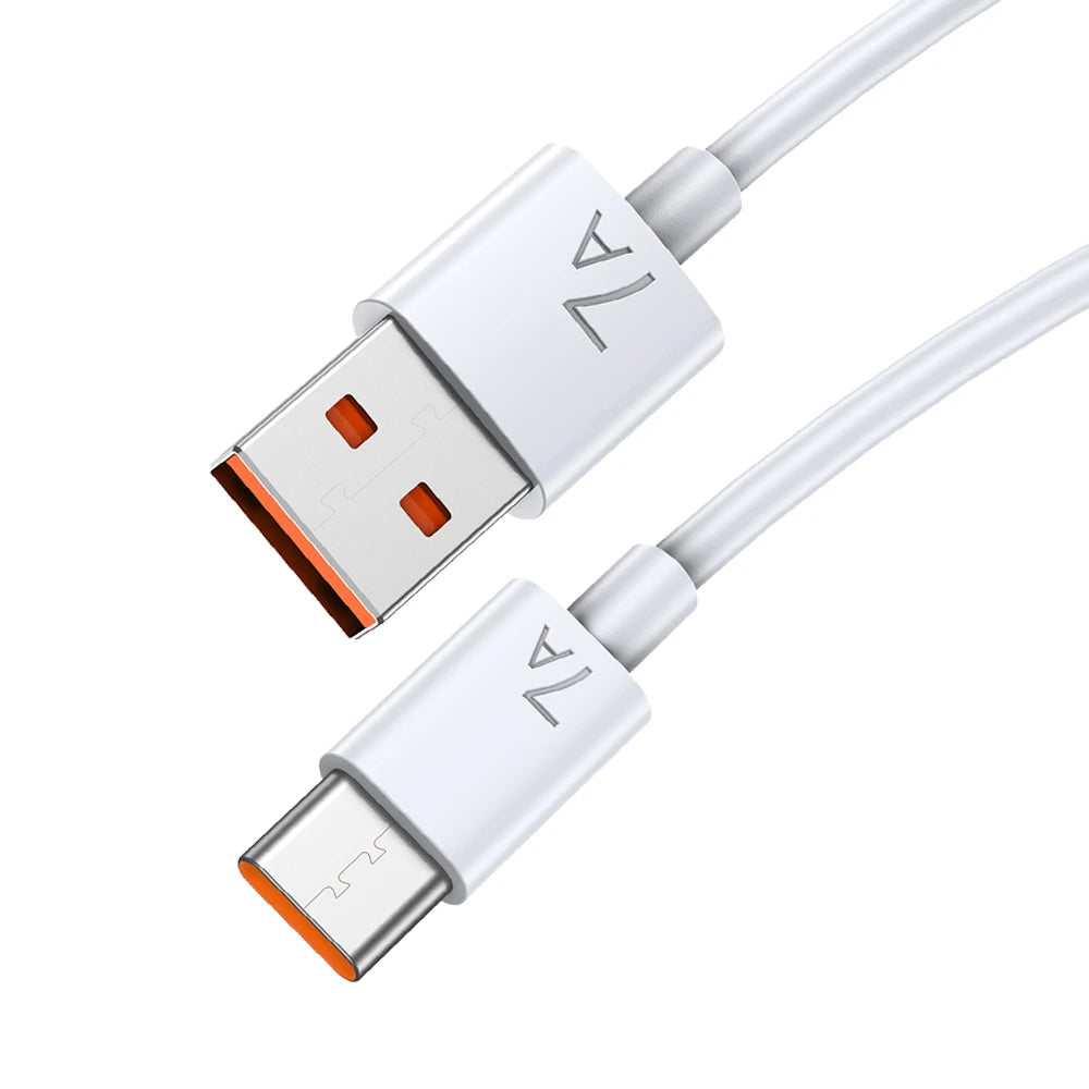 NNBILI 7A 100W USB Type C Super-Fast Charge Cable for Huawei P30 40 Fast Charing Data Cord for Xiaomi  13Pro Oneplus Realme POCO