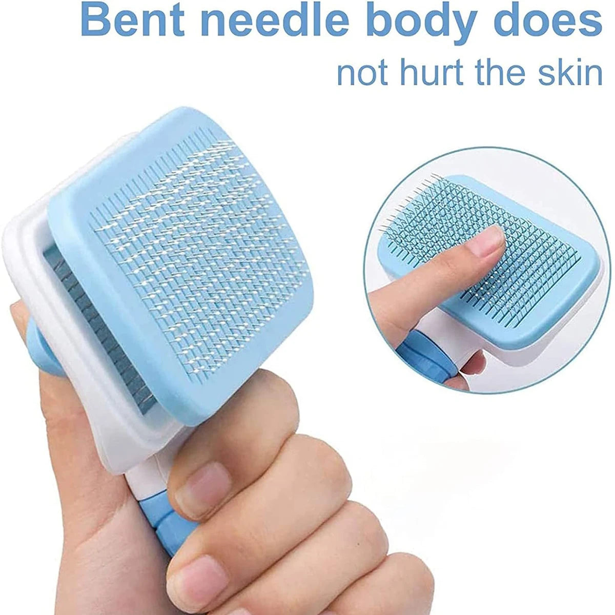 Pet Dog Hair Brush Cat Comb Grooming And Care Cat Brush Plastic Comb For Long Hair Dogs Cleaning Pets Dogs Accessories ﻿