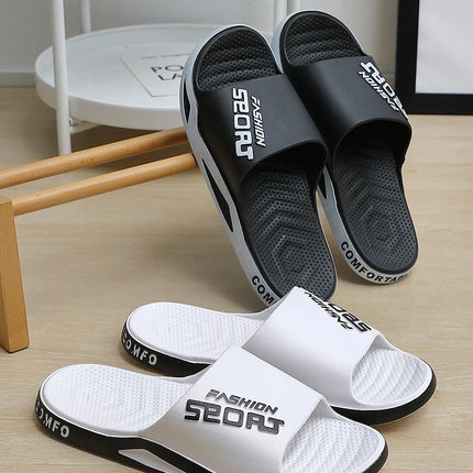 Men's Slippers Indoor Outdoor Non-slip Thick Soft Sole Comfortable Beach Men Casual For Home Big Size Summer Silders Shoes