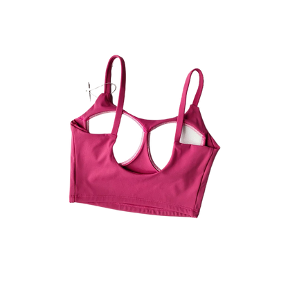 Women Breathable Sports Bra Fitness Top Push Up Sport Bra Fixed With Pad Yoga Bra Underwear Sport Tops For Running Vest Gym Wear