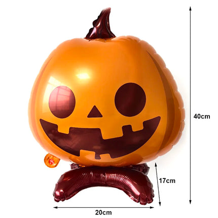 Halloween Ghost Party Decoration Disposable Tableware Balloon Banner Ceiling Door Hanging for Happy Hunting Halloween Supplies