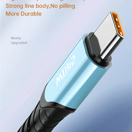 NNBILI 240W USB C Cable Power Wire QC4.0 for MacBook Samsung iPhone 15 16 USB C to C PD Cable 48V5A Fast Charging Type C Cable