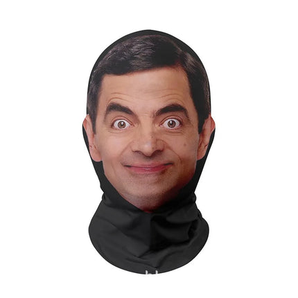 Interesting 3D Printed Seamless Full Face Mask Hat Cosplay Facial Mask Party Cosplay Props Halloween Mask